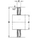 Uszczelnienie labiryntowe SKF Z208FSKF | Exvi