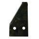 Nożyk kosy połówka, ząbkowany 0006112041KR | Exvi