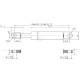Sprężyna gazowa L585 mm 400N Stabilus CA084778 | Exvi