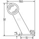 Lampa obrysowa 12V czerwona/biała 2XS955232001 | Exvi