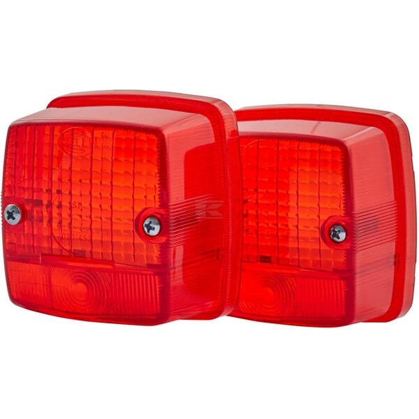 Klosz lampy tylnej, kwadratowy 9EL115003035 | Exvi