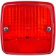 Klosz lampy tylnej, kwadratowy 9EL115003035 | Exvi