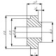 Tuleja 3 mm Biso 281420Z | Exvi