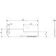 Przeciwnóż ząbkowany 190x50/32x3 mm 280940Z | Exvi