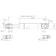 Sprężyna gazowa L650 mm 1000N Stabilus CA8712NI | Exvi