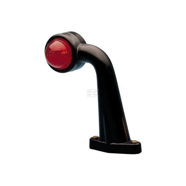 Lampa obrysowa 5W 12V czerwona/biała 2XS950071031 | Exvi