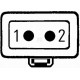 Lampa robocza halogenowa, kwadratowa 1GA007506391 | Exvi