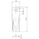 Nóż rozdrabniacza do słomy 170x50x5 mm Ø 18 281445N | Exvi