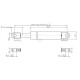 Sprężyna gazowa L785.5 mm 500N Stabilus CA095184 | Exvi
