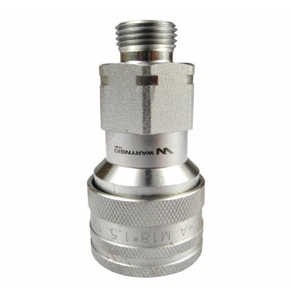 Szybkozłącze hydrauliczne gniazdo M18x1.5 WIAM18MZ | Exvi