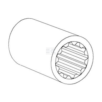Tuleja profilowana AV101505 | Exvi