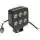 Lampa robocza LED, kwadratowa 60W 6600lm LA10830 | Exvi