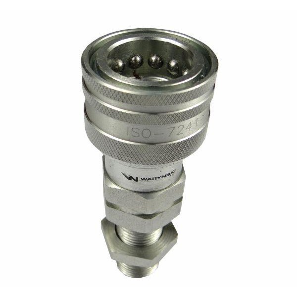 Szybkozłącze hydrauliczne gniazdo long WIAM18MZL | Exvi