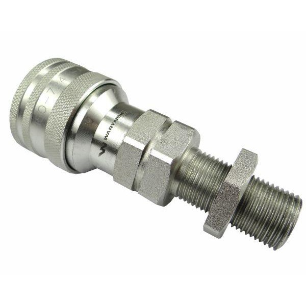 Szybkozłącze hydrauliczne gniazdo long WIAM18MZL | Exvi
