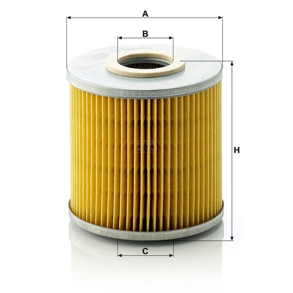 Wkład filtra oleju H10291N | Exvi