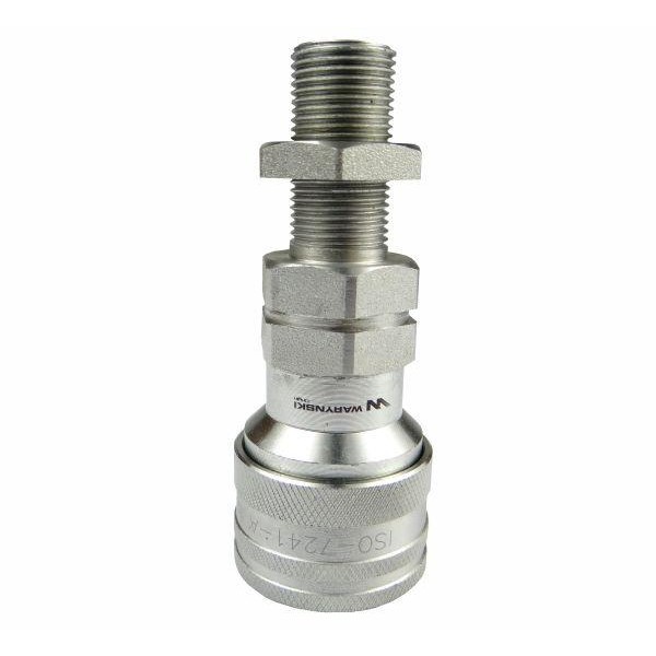Szybkozłącze hydrauliczne gniazdo long WIAM18MZL | Exvi