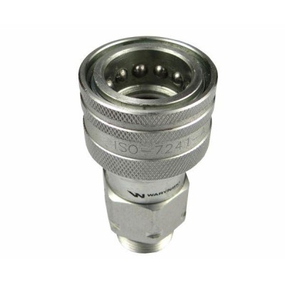 Szybkozłącze hydrauliczne gniazdo M22x1.5 WIAM22MZ | Exvi