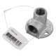Kolano ścienne 90° ocynk 2x gwint FG47112L | Exvi