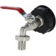 Adapter zbiornika IBC z zaworem czerpalnym 221982KER | Exvi