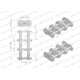Zamek łańcucha wzmocnionego Z10A-3 ANSI A 50 Z10A3 | Exvi
