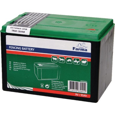 Bateria sucha, 9V 55Ah 702006FA | Exvi
