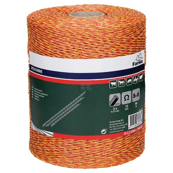 Plecionka 1000m (3x0.16 SS) 704012FA | Exvi