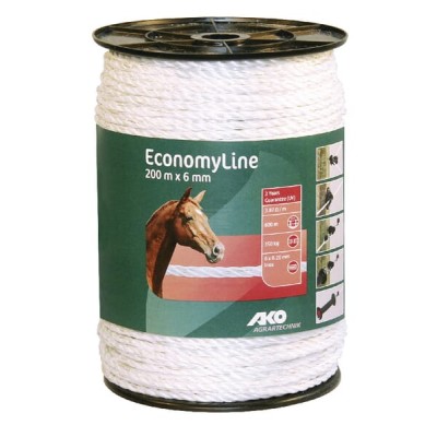 Linka ogrodzeniowa Economy Line, 6 mm 200 m 44531MA | Exvi