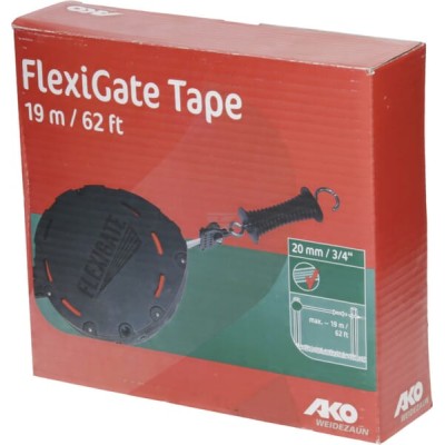 Zestaw bramowy Flexigate, z taśmą 20 mm 19 m 441294 | Exvi