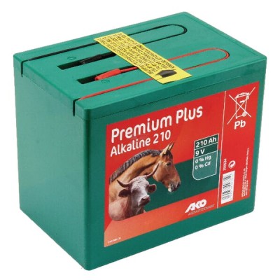 Bateria alkaliczna do elektryzatora 9V, 210Ah 350534 | Exvi