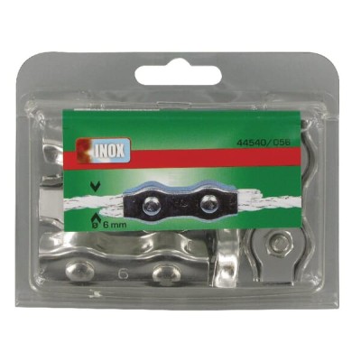 Złączka do linek ze stali nierdzewnej, 6 mm 44540051 | Exvi