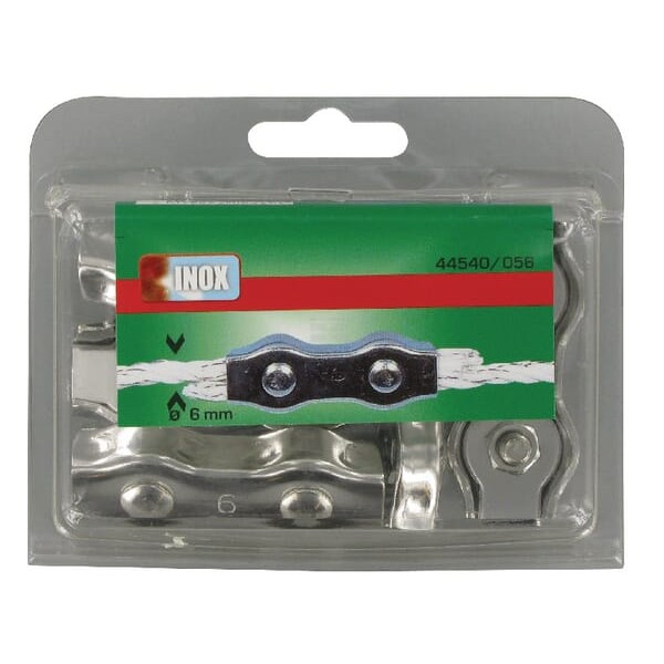 Złączka do linek ze stali nierdzewnej, 6 mm 44540051 | Exvi