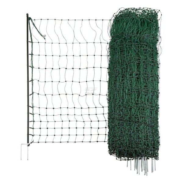 Siatka dla drobiu 106 cm 25 m DP zielona 292273 | Exvi
