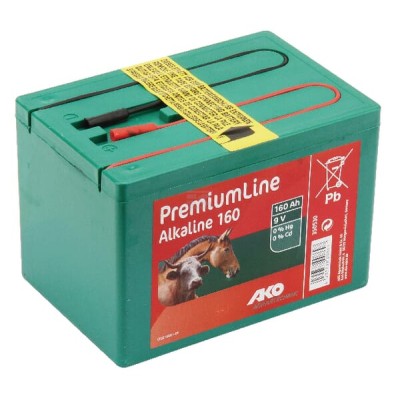 Bateria alkaliczna do elektryzatora 9V, 160Ah 350530 | Exvi