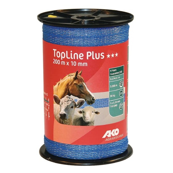 Taśma ogrodzeniowa Top Line Plus, 10 mm 200 449569 | Exvi