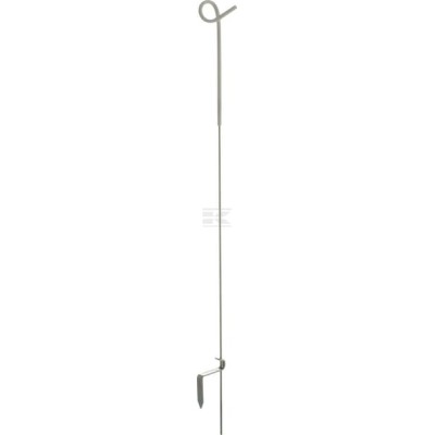 Palik ze stali sprężynowej z oczkiem, 109 cm 441474 | Exvi