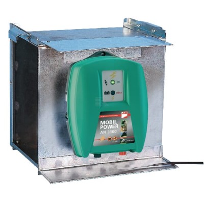 Pojemnik na baterię i elektryzator, metalowy 44656 | Exvi