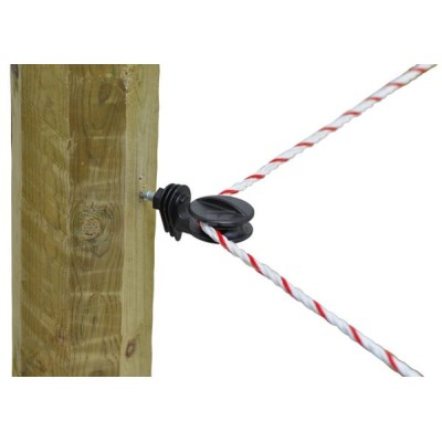 Izolator narożny wkręcany Premium, czarny 441330061 | Exvi