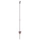 Palik stalowy okrągły 107 cm z izolatorem 441458P010 | Exvi