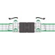 Złączka do taśmy Litzclip, 12,5 mm, 5 szt 442000051 | Exvi