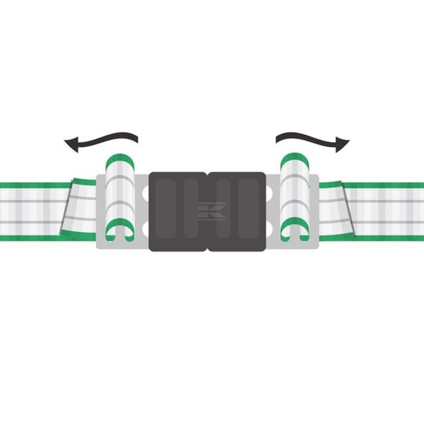 Złączka do taśmy Litzclip, 12,5 mm, 5 szt 442000051 | Exvi
