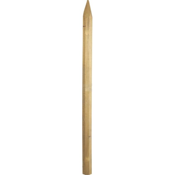 Palik ogrodzeniowy Drewno 250cm x Ø140mm 1666261425 | Exvi