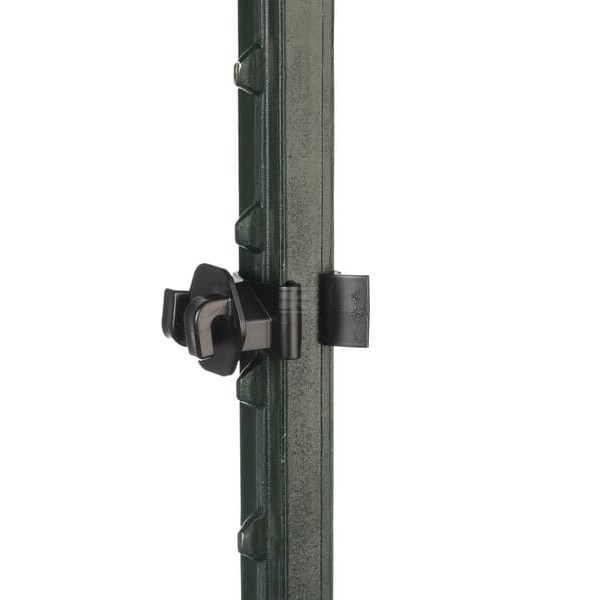 Izolator do plecionki T-Post, czarny 25 szt. 441189 | Exvi