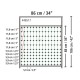 Drzwi do siatek elektrycznych 106 cm 446517 | Exvi