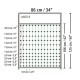 Drzwi do siatek elektrycznych 95-125 cm 446518 | Exvi