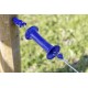 Uchwyt bramowy premium, niebieski, linka/drut 4499185 | Exvi