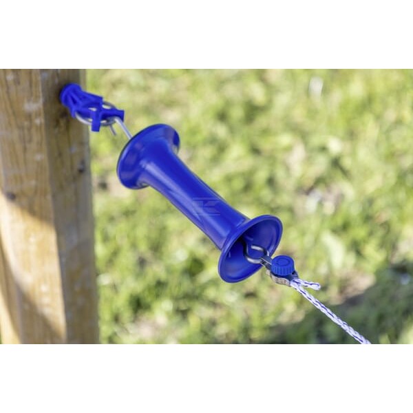 Uchwyt bramowy premium, niebieski, linka/drut 4499185 | Exvi