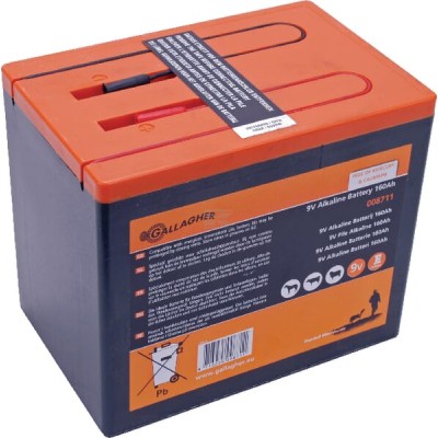 Bateria 9V 160Ah Gallagher 008711GAL | Exvi