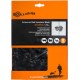 Izolator uni.ø4-10mm czar.(20) 010950GAL | Exvi