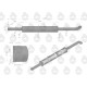 Tłumik okrągły długi 5.4kg 1280mm C-360 42102072U | Exvi
