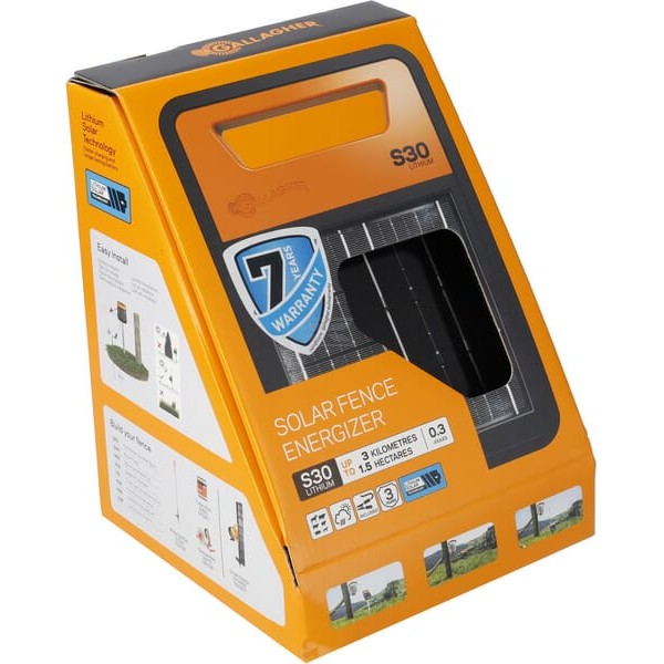 Elektryzator solarny S30 z baterią 350325GAL | Exvi